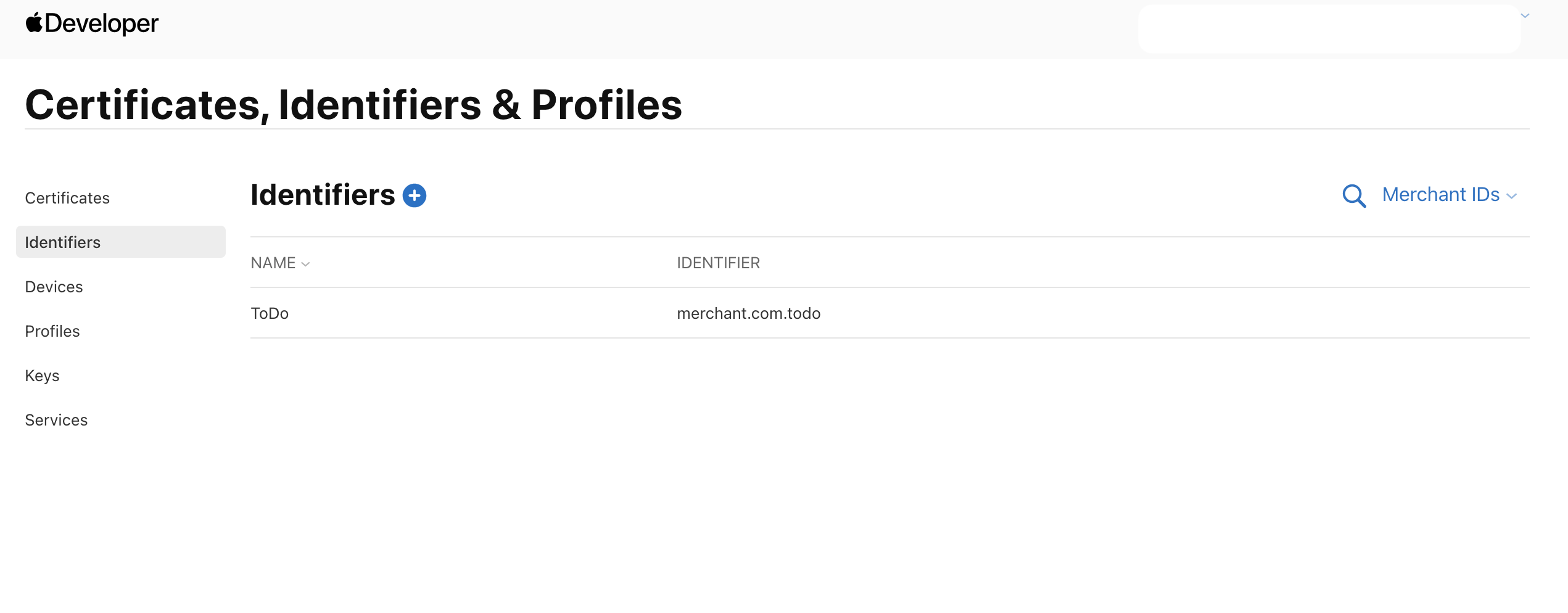Register Merchant ID
